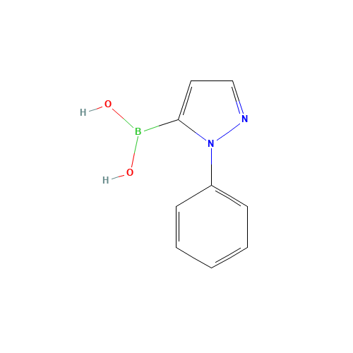 (2-phenylpyrazol-3-yl)boronic acid (CAS: 1238702-56-1) - Related Chemical Product