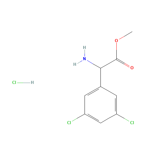 methyl 2-amino-2-(3,5-dichlorophenyl)acetate;hydrochloride (CAS: 1137447-08-5) - Related Chemical Product