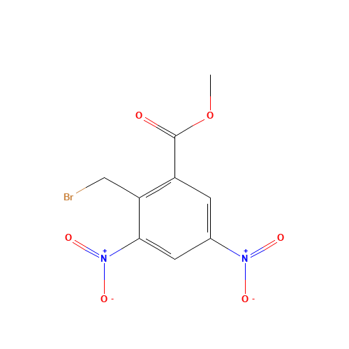 methyl 2-(bromomethyl)-3,5-dinitrobenzoate (CAS: 153754-31-5) - Related Chemical Product