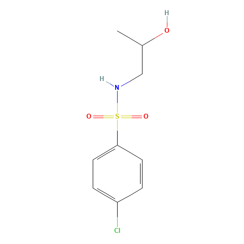 4-chloro-N-(2-hydroxypropyl)benzenesulfonamide (CAS: 74668-38-5) - Related Chemical Product