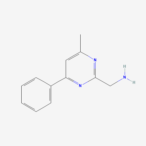 (4-methyl-6-phenylpyrimidin-2-yl)methanamine (CAS: 944902-65-2) - Related Chemical Product