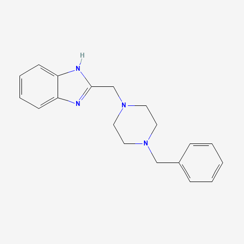 2-[(4-benzylpiperazin-1-yl)methyl]-1H-benzimidazole (CAS: 59037-71-7) - Related Chemical Product