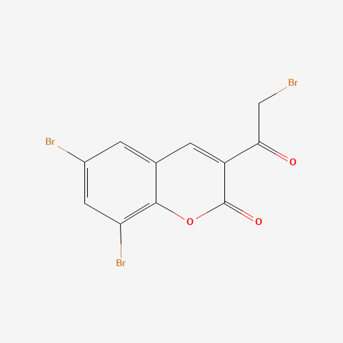6,8-dibromo-3-(2-bromoacetyl)chromen-2-one (CAS: 106578-20-5) - Related Chemical Product
