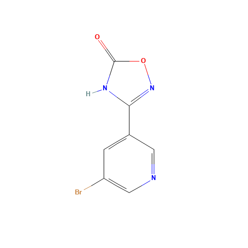 3-(5-bromopyridin-3-yl)-2H-1,2,4-oxadiazol-5-one (CAS: 1323919-93-2) - Related Chemical Product