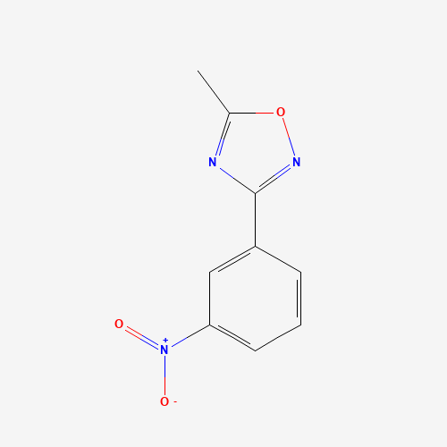 5-methyl-3-(3-nitrophenyl)-1,2,4-oxadiazole (CAS: 25283-98-1) - Related Chemical Product