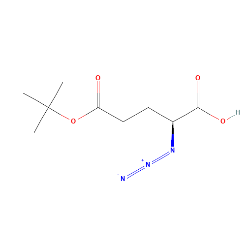 2-azido-5-[(2-methylpropan-2-yl)oxy]-5-oxopentanoic acid (CAS: 114519-06-1) - Related Chemical Product