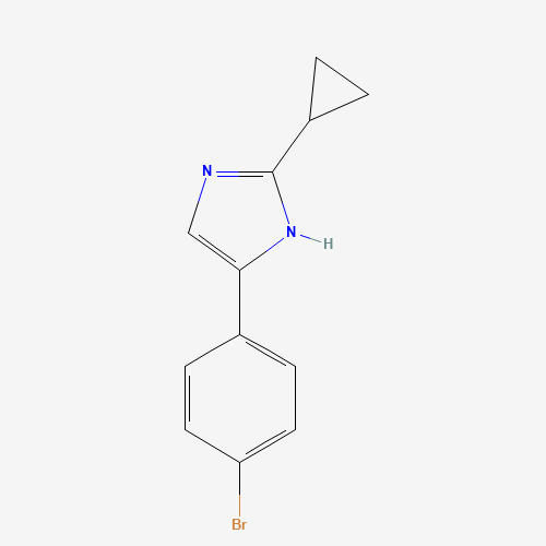 5-(4-bromophenyl)-2-cyclopropyl-1H-imidazole (CAS: 1242441-13-9) - Related Chemical Product