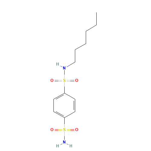 4-N-hexylbenzene-1,4-disulfonamide (CAS: 32548-70-2) - Related Chemical Product