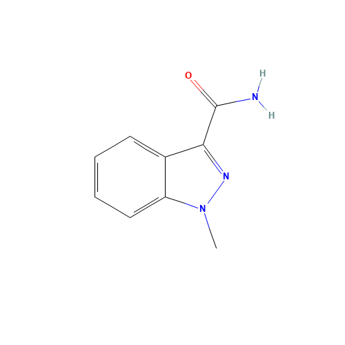 1-methylindazole-3-carboxamide (CAS: 129137-93-5) - Related Chemical Product