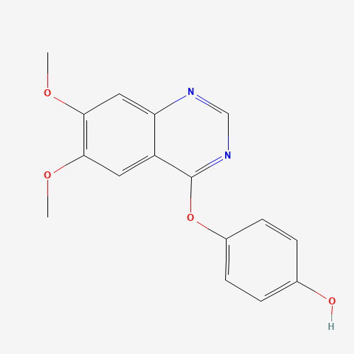 4-(6,7-dimethoxyquinazolin-4-yl)oxyphenol (CAS: 347157-31-7) - Related Chemical Product
