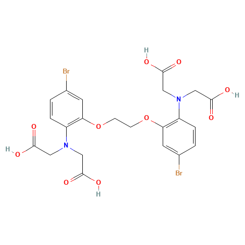 2-[2-[2-[2-[bis(carboxymethyl)amino]-5-bromophenoxy]ethoxy]-4-bromo-N-(carboxymethyl)anilino]acetic acid (CAS: 73630-11-2) - Related Chemical Product