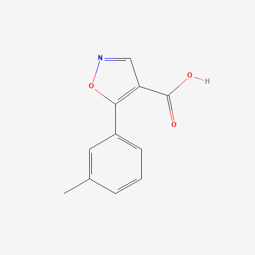5-(3-methylphenyl)-1,2-oxazole-4-carboxylic acid (CAS: 887408-11-9) - Related Chemical Product