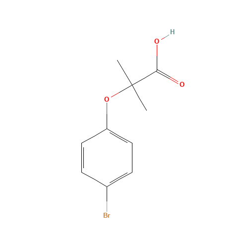 2-(4-bromophenoxy)-2-methylpropanoic acid (CAS: 7472-69-7) - Related Chemical Product