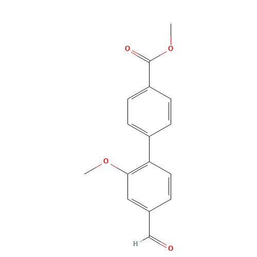 methyl 4-(4-formyl-2-methoxyphenyl)benzoate (CAS: 406233-36-1) - Related Chemical Product