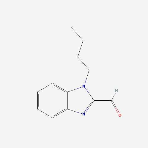 1-butylbenzimidazole-2-carbaldehyde (CAS: 430470-84-1) - Chemical Structure and Molecular Formula 