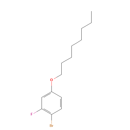 1-bromo-2-fluoro-4-octoxybenzene (CAS: 119828-39-6) - Related Chemical Product