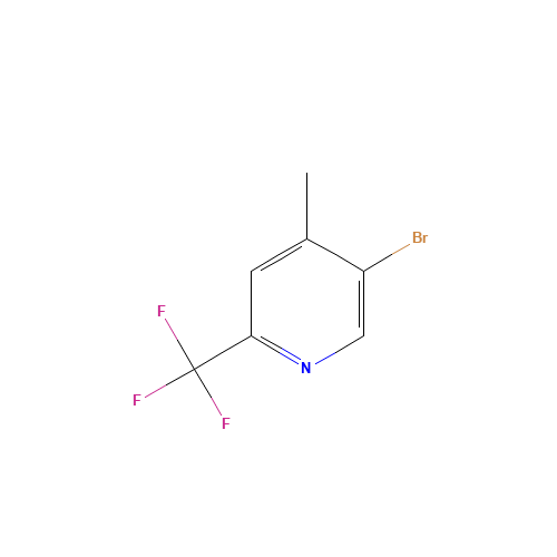 5-bromo-4-methyl-2-(trifluoromethyl)pyridine (CAS: 1010422-51-1) - Related Chemical Product