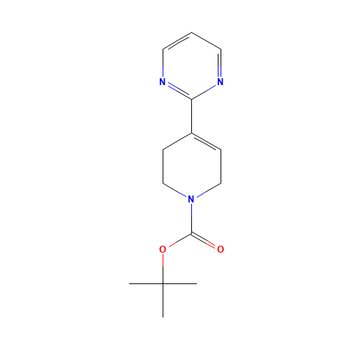 tert-butyl 4-pyrimidin-2-yl-3,6-dihydro-2H-pyridine-1-carboxylate (CAS: 182416-03-1) - Related Chemical Product