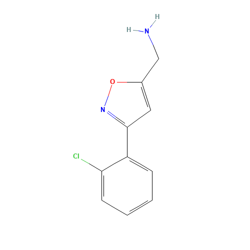 [3-(2-chlorophenyl)-1,2-oxazol-5-yl]methanamine (CAS: 543713-32-2) - Related Chemical Product