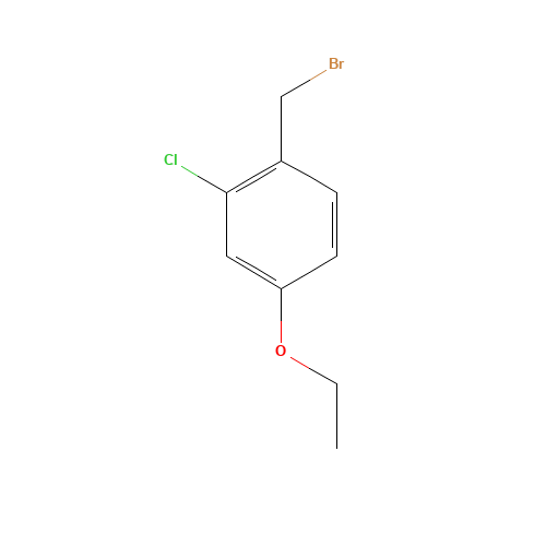 1-(bromomethyl)-2-chloro-4-ethoxybenzene (CAS: 219768-06-6) - Related Chemical Product