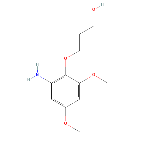 3-(2-amino-4,6-dimethoxyphenoxy)propan-1-ol (CAS: 1307231-84-0) - Related Chemical Product