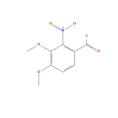 3,4-dimethoxy-2-nitrobenzaldehyde (CAS: 55149-84-3) - Related Chemical Product