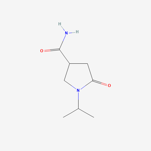 5-oxo-1-propan-2-ylpyrrolidine-3-carboxamide (CAS: 90152-93-5) - Related Chemical Product