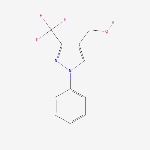 [1-phenyl-3-(trifluoromethyl)pyrazol-4-yl]methanol (CAS: 875657-54-8) - Related Chemical Product