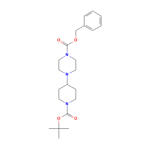 benzyl 4-[1-[(2-methylpropan-2-yl)oxycarbonyl]piperidin-4-yl]piperazine-1-carboxylate (CAS: 177276-40-3) - Related Chemical Product