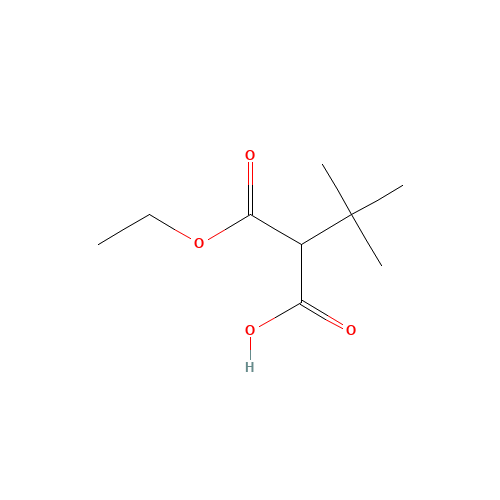 2-ethoxycarbonyl-3,3-dimethylbutanoic acid (CAS: 83096-36-0) - Related Chemical Product
