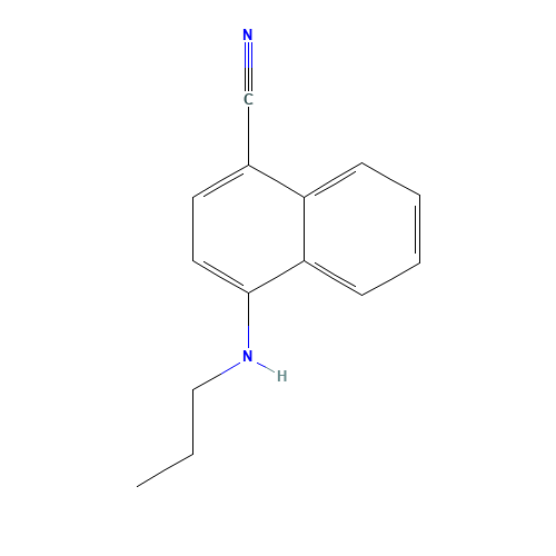 4-(propylamino)naphthalene-1-carbonitrile (CAS: 813430-08-9) - Related Chemical Product