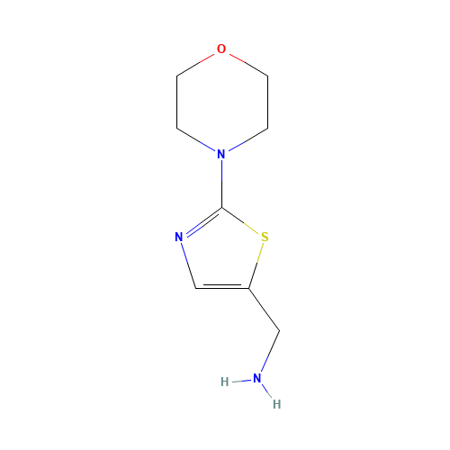 (2-morpholin-4-yl-1,3-thiazol-5-yl)methanamine (CAS: 893729-75-4) - Related Chemical Product