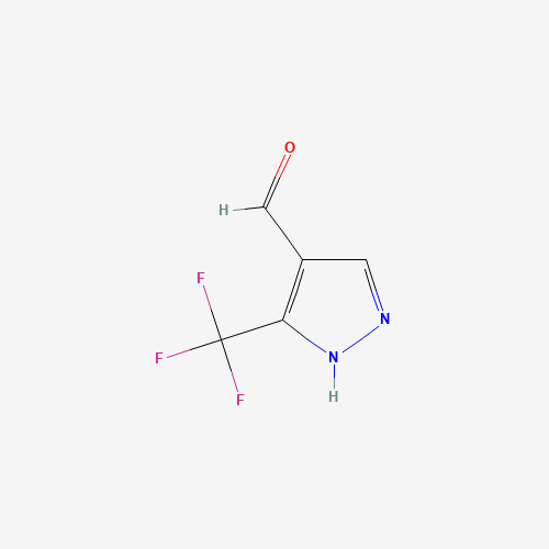 5-(trifluoromethyl)-1H-pyrazole-4-carbaldehyde (CAS: 1001020-14-9) - Related Chemical Product