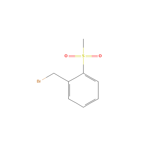 1-(bromomethyl)-2-methylsulfonylbenzene (CAS: 82657-74-7) - Related Chemical Product