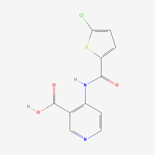 4-[(5-chlorothiophene-2-carbonyl)amino]pyridine-3-carboxylic acid (CAS: 929214-64-2) - Related Chemical Product