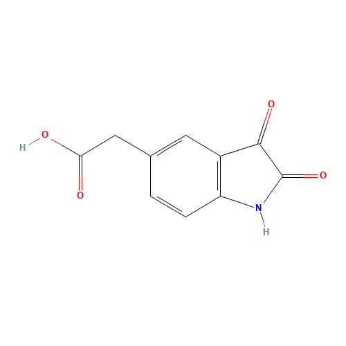 2-(2,3-dioxo-1H-indol-5-yl)acetic acid (CAS: 98935-60-5) - Related Chemical Product