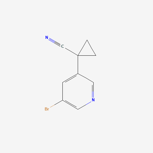 1-(5-bromopyridin-3-yl)cyclopropane-1-carbonitrile (CAS: 1272357-22-8) - Related Chemical Product