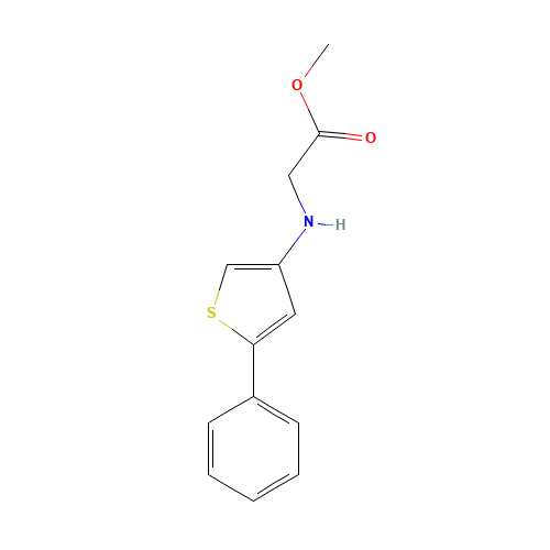 methyl 2-[(5-phenylthiophen-3-yl)amino]acetate (CAS: 1000409-37-9) - Related Chemical Product