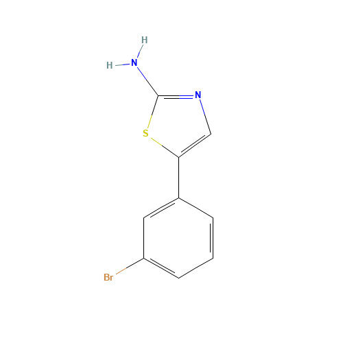 5-(3-bromophenyl)-1,3-thiazol-2-amine (CAS: 959986-17-5) - Related Chemical Product