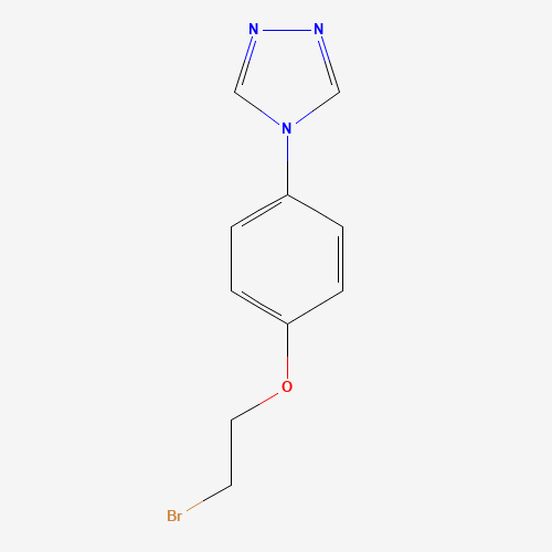 4-[4-(2-bromoethoxy)phenyl]-1,2,4-triazole (CAS: 1221279-15-7) - Related Chemical Product