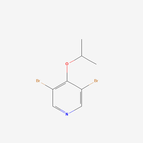 3,5-dibromo-4-propan-2-yloxypyridine (CAS: 1357094-88-2) - Related Chemical Product
