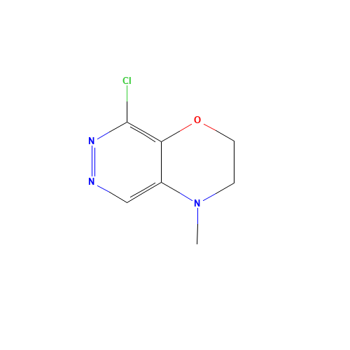 8-chloro-4-methyl-2,3-dihydropyridazino[4,5-b][1,4]oxazine (CAS: 66643-52-5) - Related Chemical Product