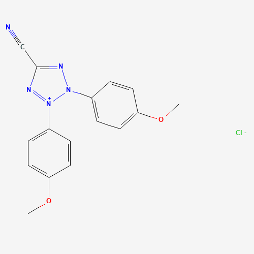 2,3-bis(4-methoxyphenyl)tetrazol-2-ium-5-carbonitrile;chloride (CAS: 102568-48-9) - Related Chemical Product