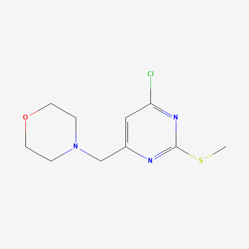 4-[(6-chloro-2-methylsulfanylpyrimidin-4-yl)methyl]morpholine (CAS: 1246034-50-3) - Related Chemical Product