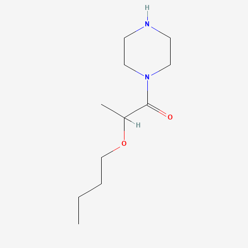 2-butoxy-1-piperazin-1-ylpropan-1-one (CAS: 95550-04-2) - Related Chemical Product