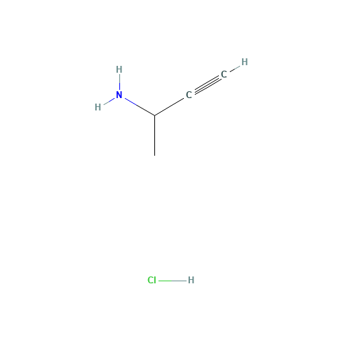 but-3-yn-2-amine;hydrochloride (CAS: 42105-26-0) - Related Chemical Product