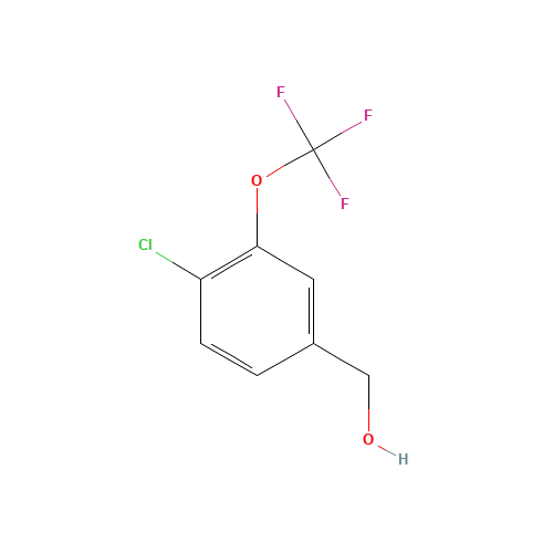 [4-chloro-3-(trifluoromethoxy)phenyl]methanol (CAS: 886500-89-6) - Related Chemical Product