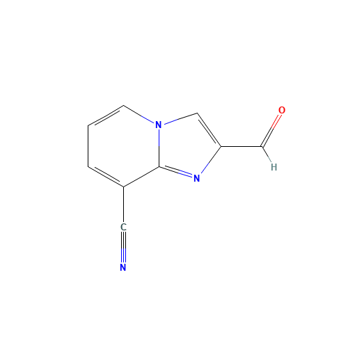 2-formylimidazo[1,2-a]pyridine-8-carbonitrile (CAS: 885275-69-4) - Related Chemical Product