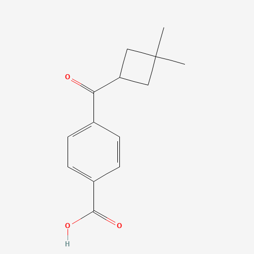 4-(3,3-dimethylcyclobutanecarbonyl)benzoic acid (CAS: 1393126-16-3) - Related Chemical Product