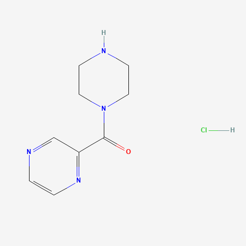 piperazin-1-yl(pyrazin-2-yl)methanone;hydrochloride (CAS: 1185312-60-0) - Related Chemical Product